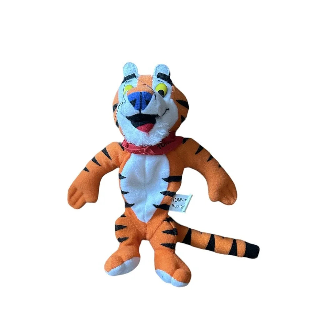 Vintage 1997 Kellogg's Frosted Flakes Cereal Tony the Tiger Beanie Plush